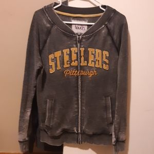 Womens Steelers zip-up